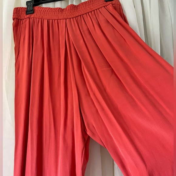 Josephine Chaus Silk Salmon Pants - Picture 7 of 11
